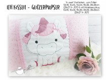 Stickdatei - ITH Kissen Glitzerpupser